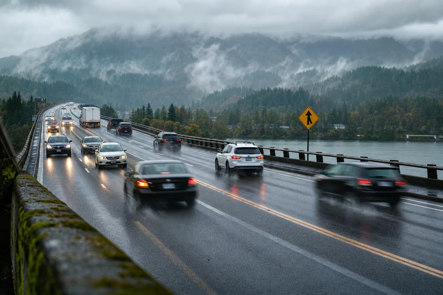 Illustration depicting various traffic violations commonly committed by drivers, leading to accidents and injuries in Oregon